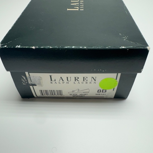 ✨ Lauren Ralph Lauren Black Velvet Loafers – Size 8B ✨ - Picture 6 of 6